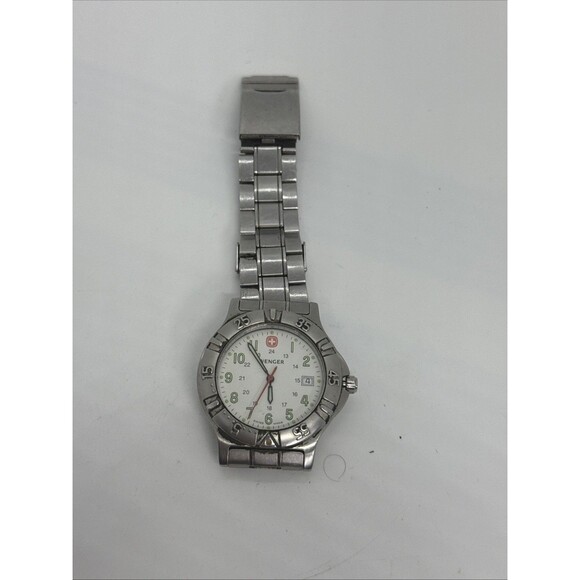Wenger Swiss Military Stainless Steel  Watch Working - Picture 1 of 6